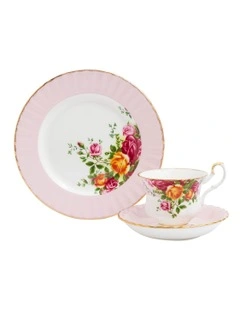 Old Country Set 3 Piece in Rose