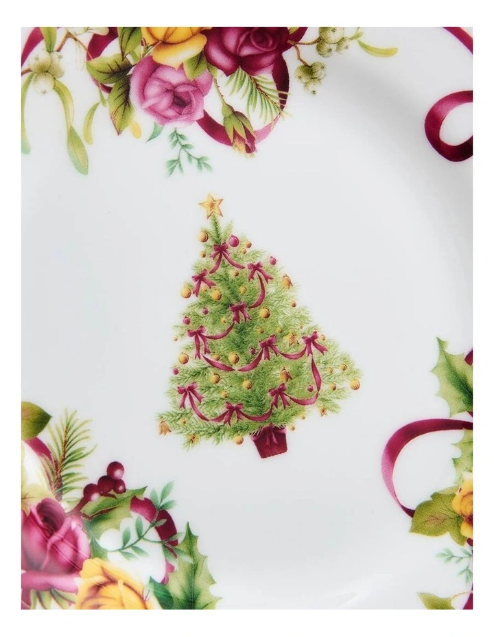 Christmas Tree Dinnerware Set 5 Pieces in Multi image 3