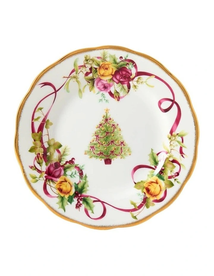 Christmas Tree Dinnerware Set 5 Pieces in Multi image 4