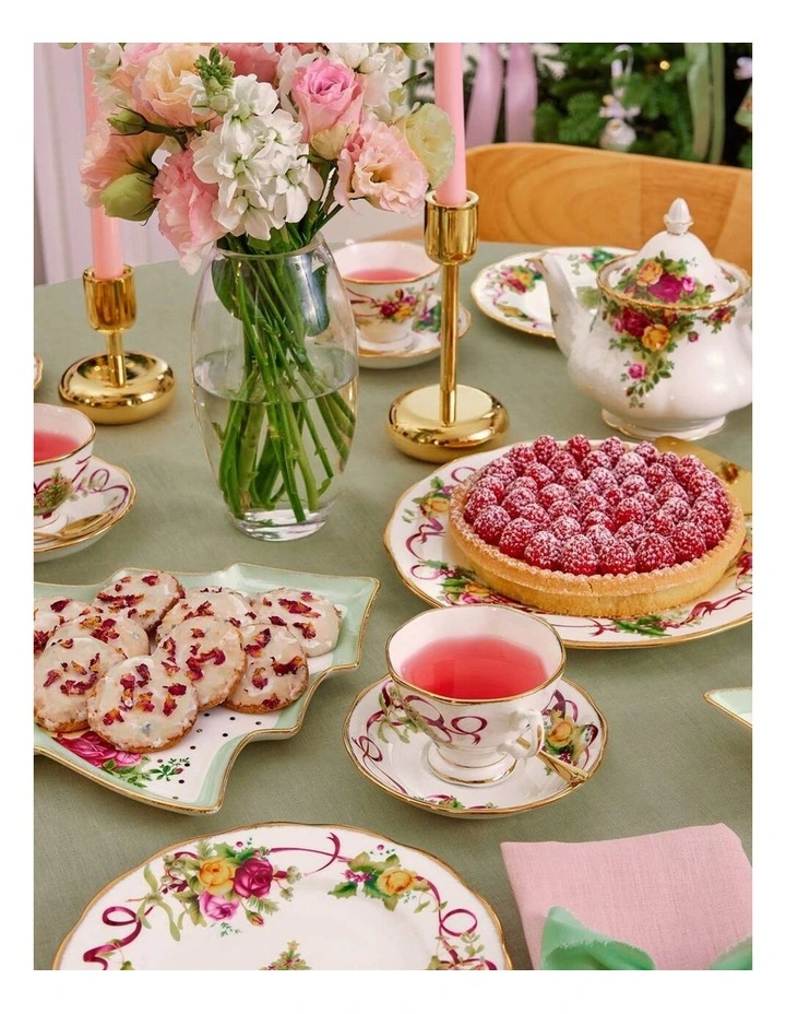 Christmas Tree Dinnerware Set 5 Pieces in Multi image 5