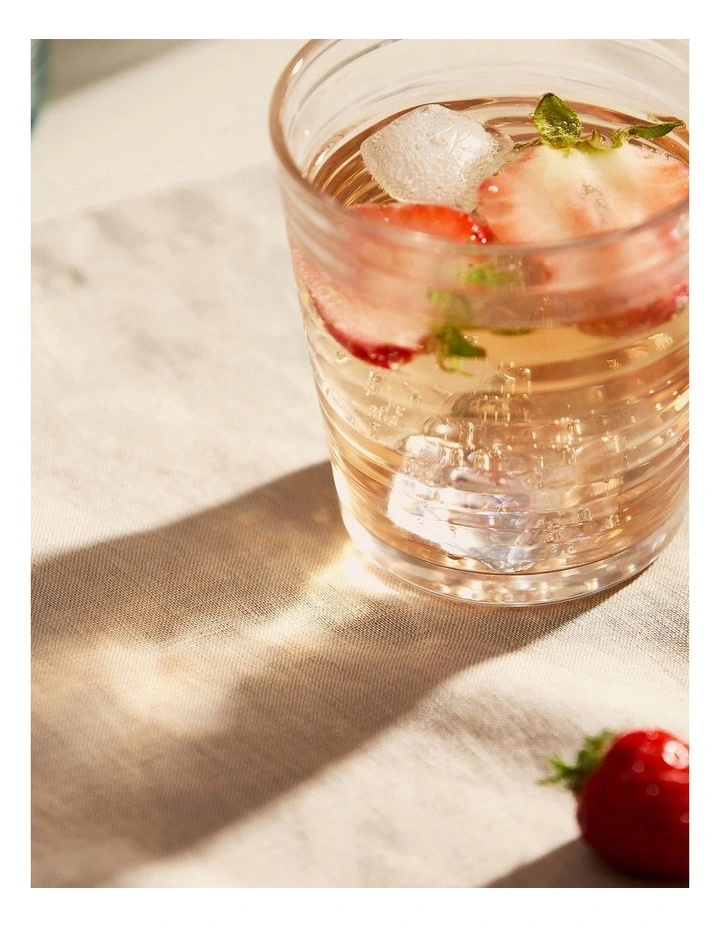 Maze Tumbler 340ml Set of 4 in Clear image 4