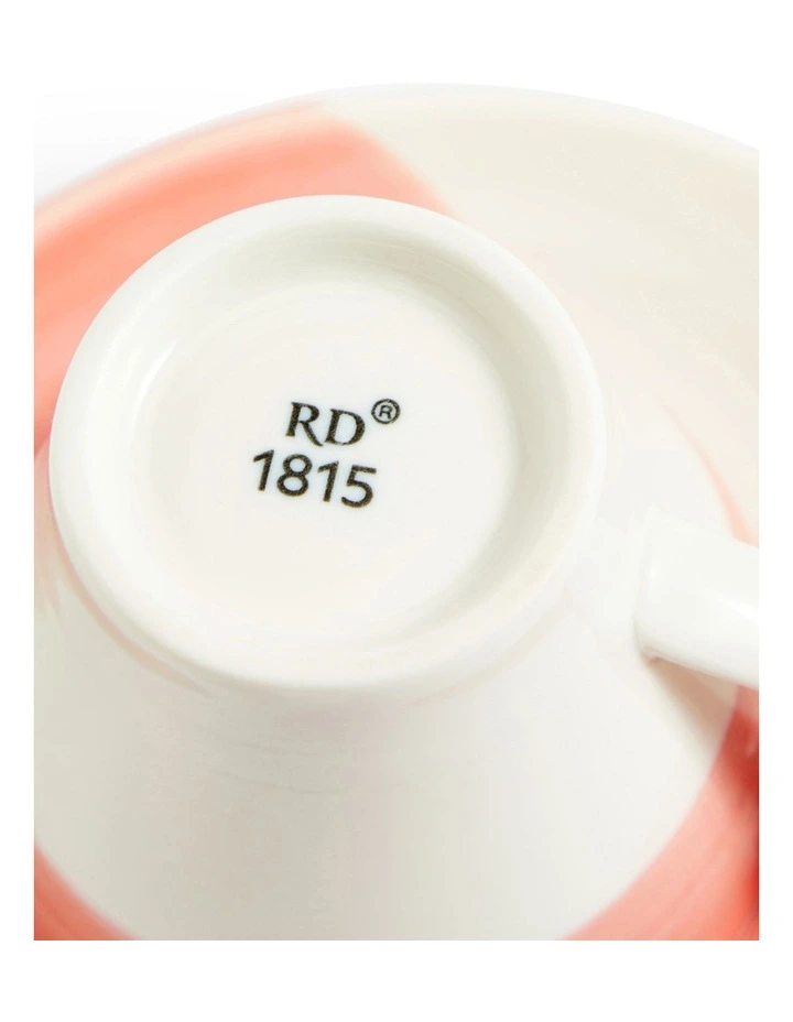 1815 Bright Espresso & Saucer 110ml Set of 4 Mixed image 4