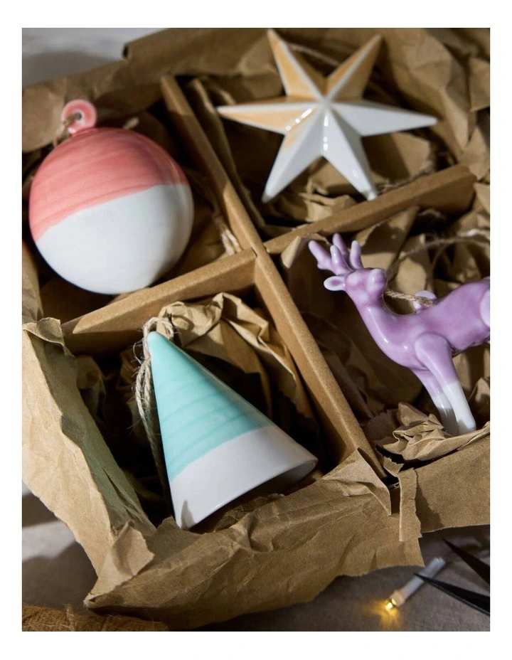 1815 Christmas Figure Ornaments in Multi image 2