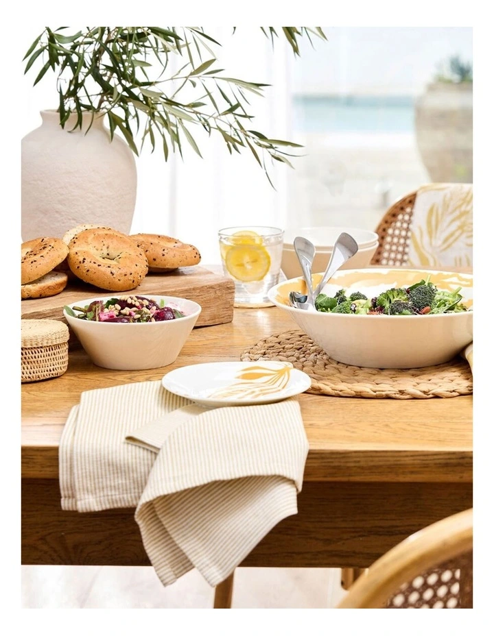 1815 Bright Tea Towels Set of 3, Mustard image 2