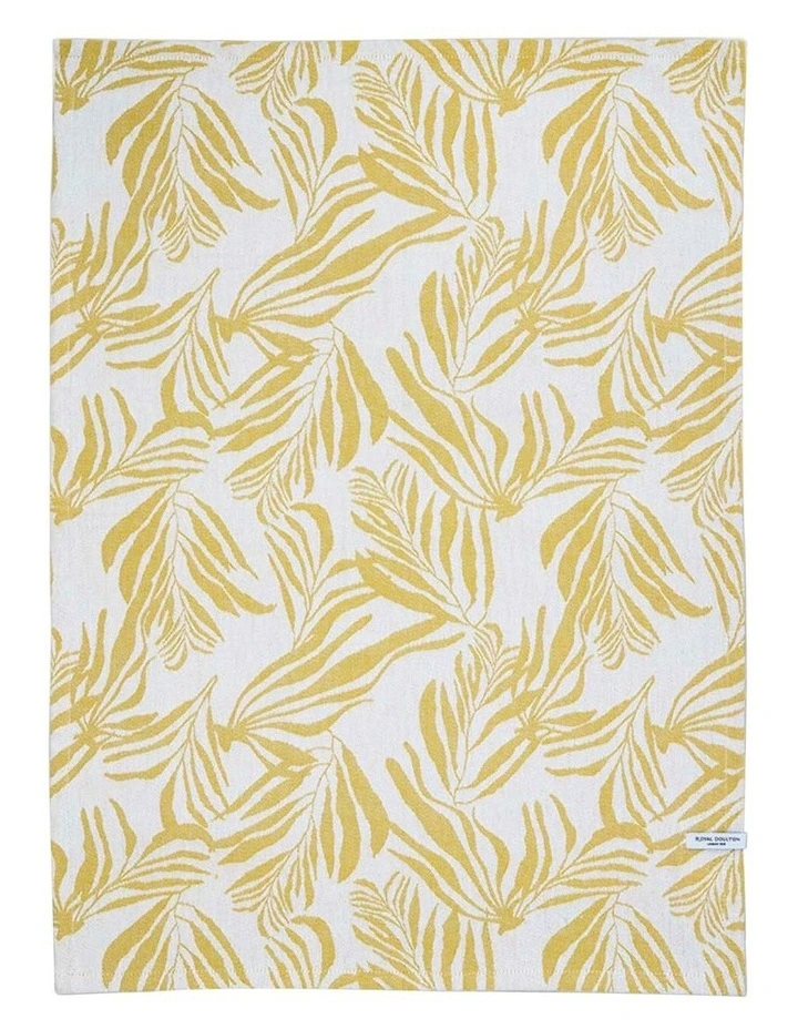 1815 Bright Tea Towels Set of 3, Mustard image 4