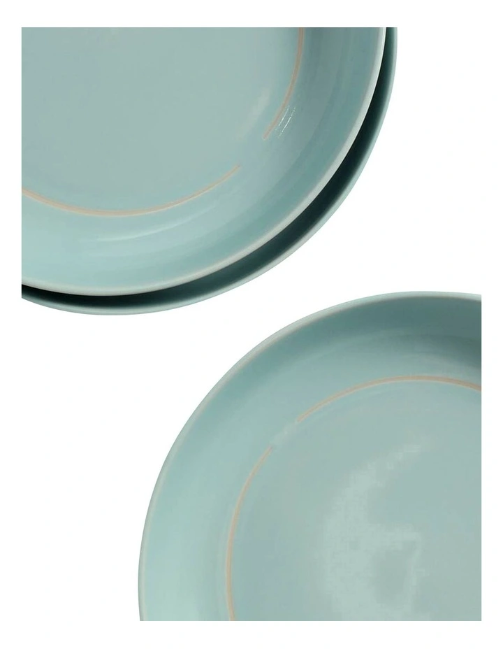 Tilly Ramsay Pasta Bowl 23cm Set of 4 in Blue image 2