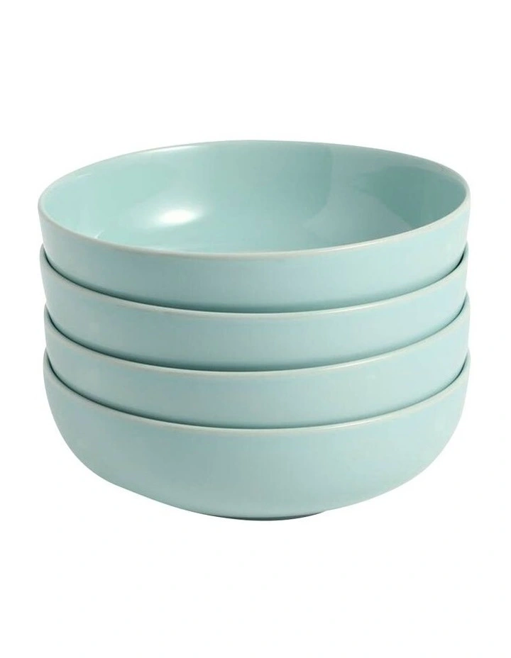 Tilly Ramsay Cereal Bowl 17cm Set of 4 in Blue image 3
