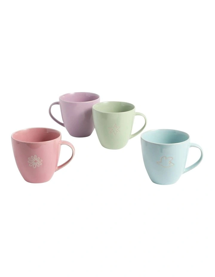 Tilly Ramsay Mug Accent Set of 4 in Multi image 1