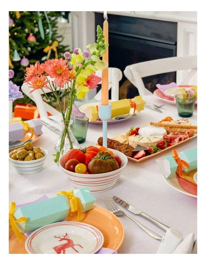 1815 Christmas Plate Set of 4 16cm in Multi image 4