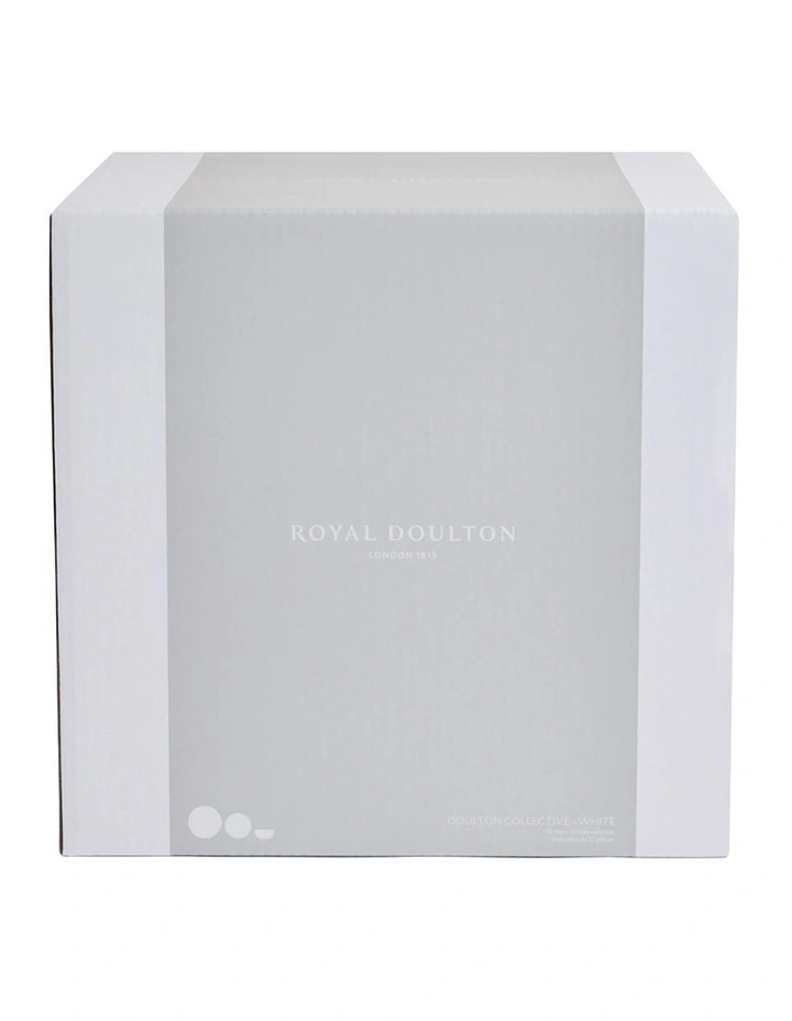 Collective Dinnerware Set 12Pieces in White image 6