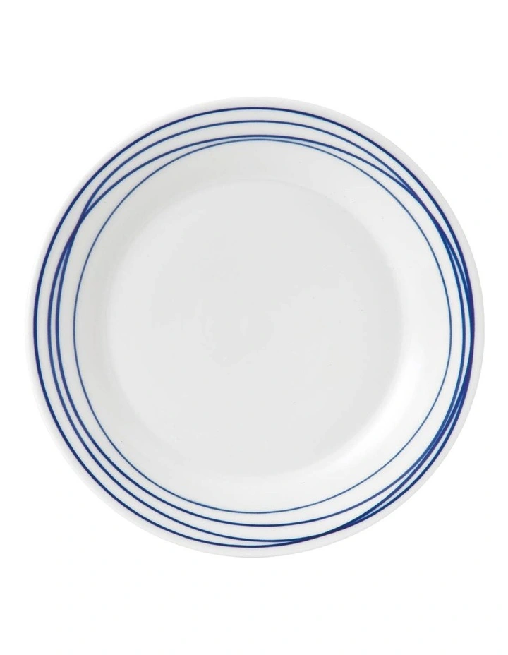 Pacific Dinnerware Set 16 Piece in Blue Lines image 4