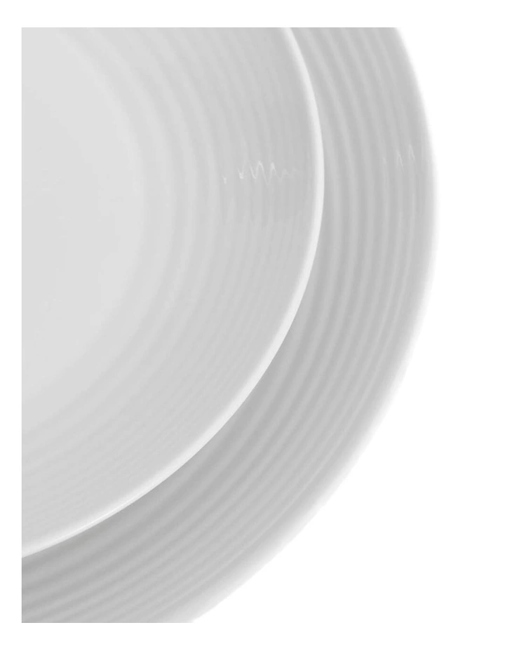 Gordon Ramsay Maze Dinnerware Set With Mugs 16 Piece in White image 3