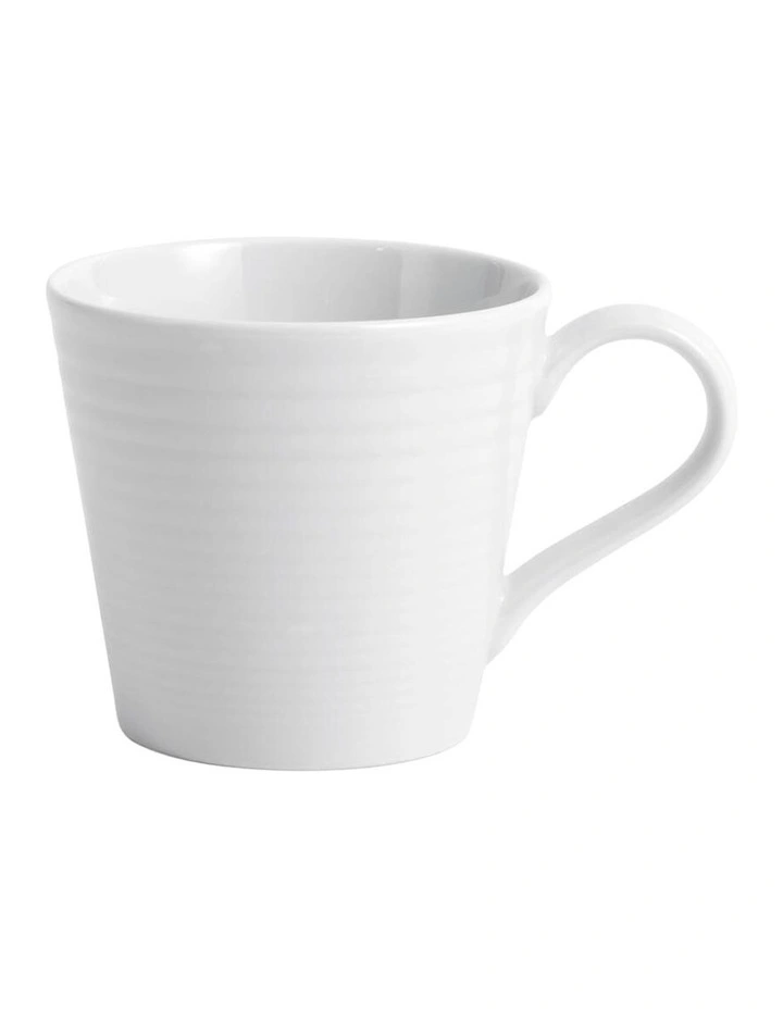 Gordon Ramsay Maze Dinnerware Set With Mugs 16 Piece in White image 4