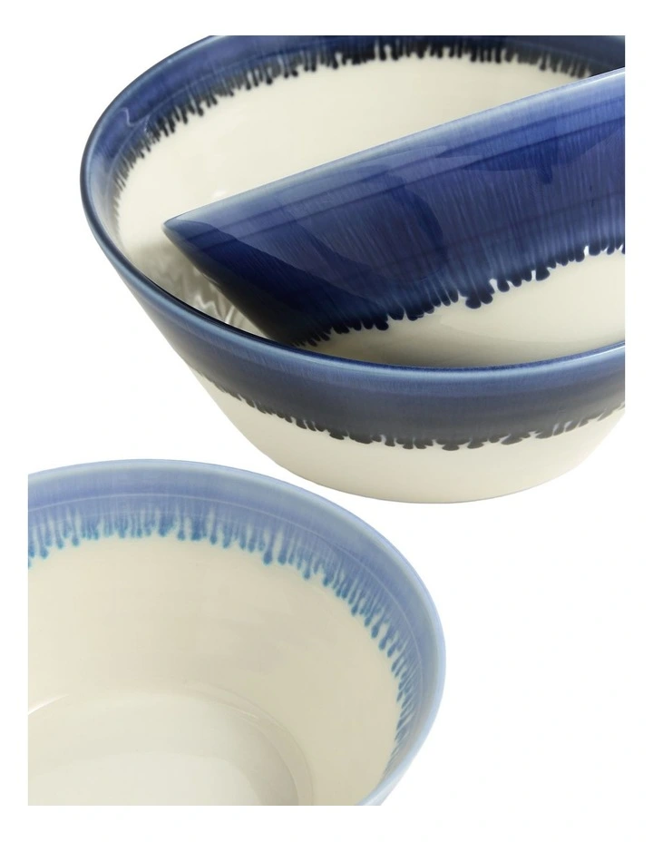 Stacking Bowl Set of 4 in Pacific Glaze image 3