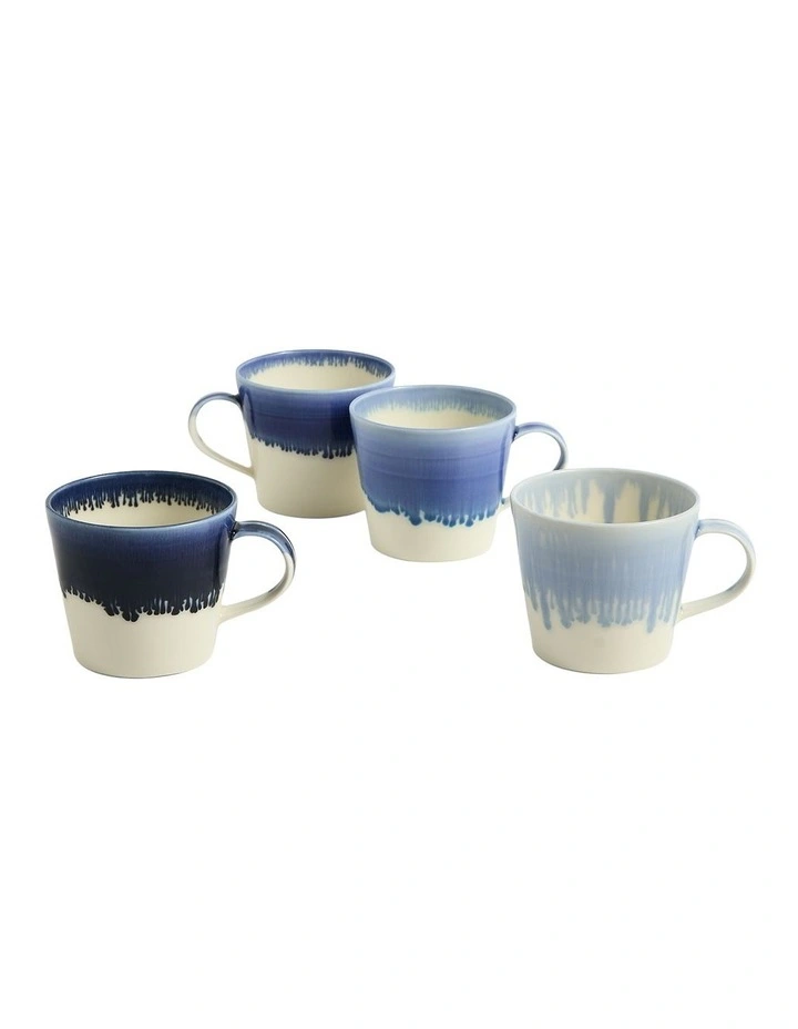 Mug 400ml Set of 4 in Pacific Glaze image 1
