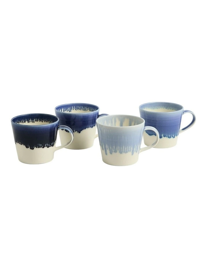 Mug 400ml Set of 4 in Pacific Glaze image 4