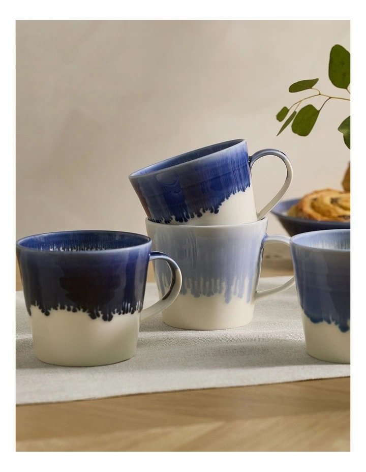 Mug 400ml Set of 4 in Pacific Glaze image 6