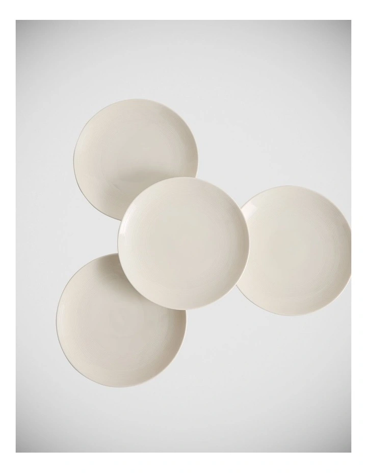 Lambeth Dinnerware Set 12 Pieces, White image 2