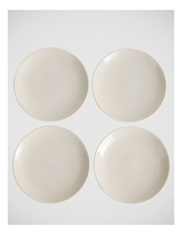 Lambeth Dinnerware Set 12 Pieces, White image 3