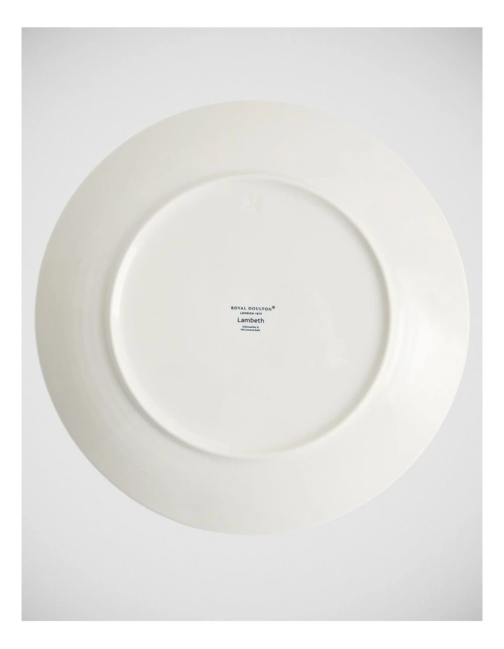 Lambeth Plate 27cm, White image 5