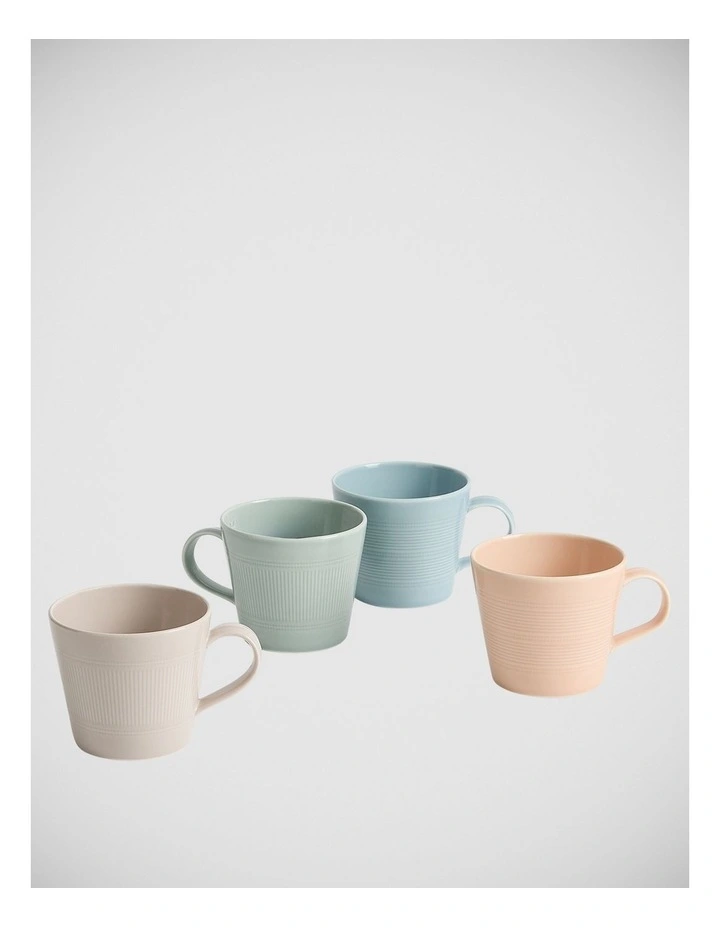 Lambeth Mug 400ml, Mixed, Set of 4 image 1