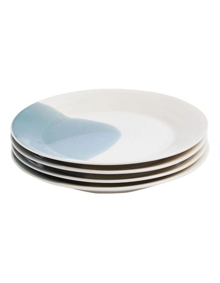 1815 Signature Plate 24cm Set of 4 in Blue image 2