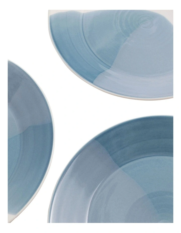 1815 Signature Plate 24cm Set of 4 in Blue image 5