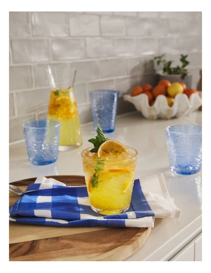 Pacific Tumbler Set Of 4 350ml in Clear image 3