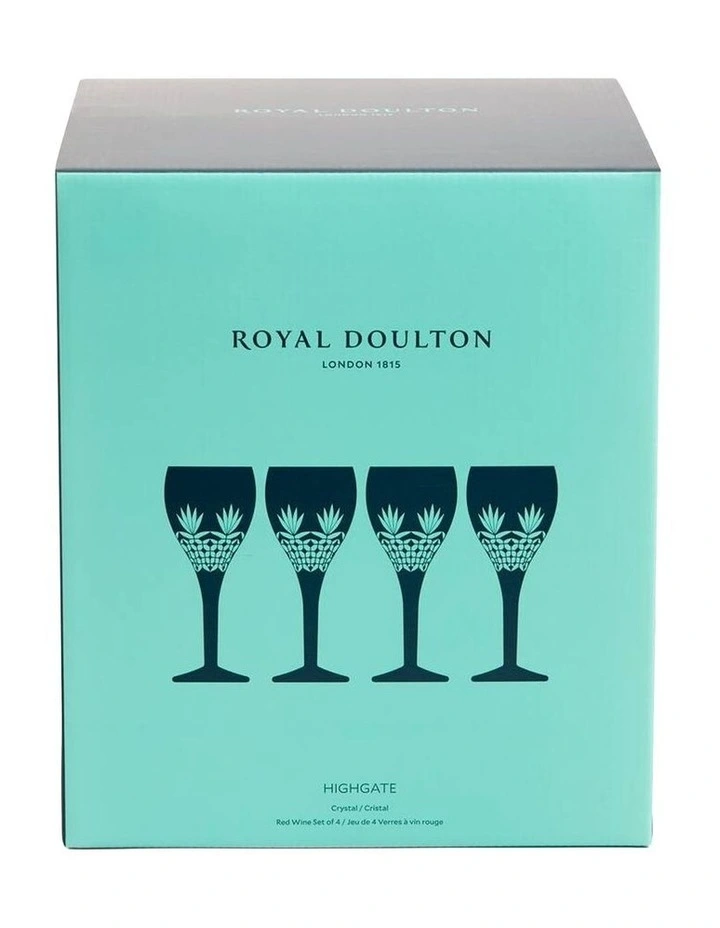 Highgate Red Wine Set of 4 in Clear image 5
