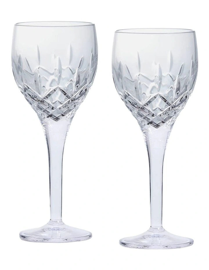 Ashmere Wine Glass 250ml Set of 2 in White image 1