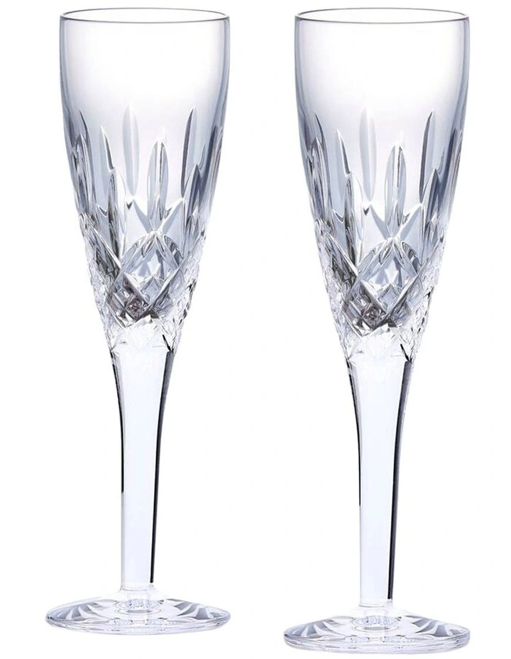 Ashmere Flute Set of 2 140ml in Glass image 1