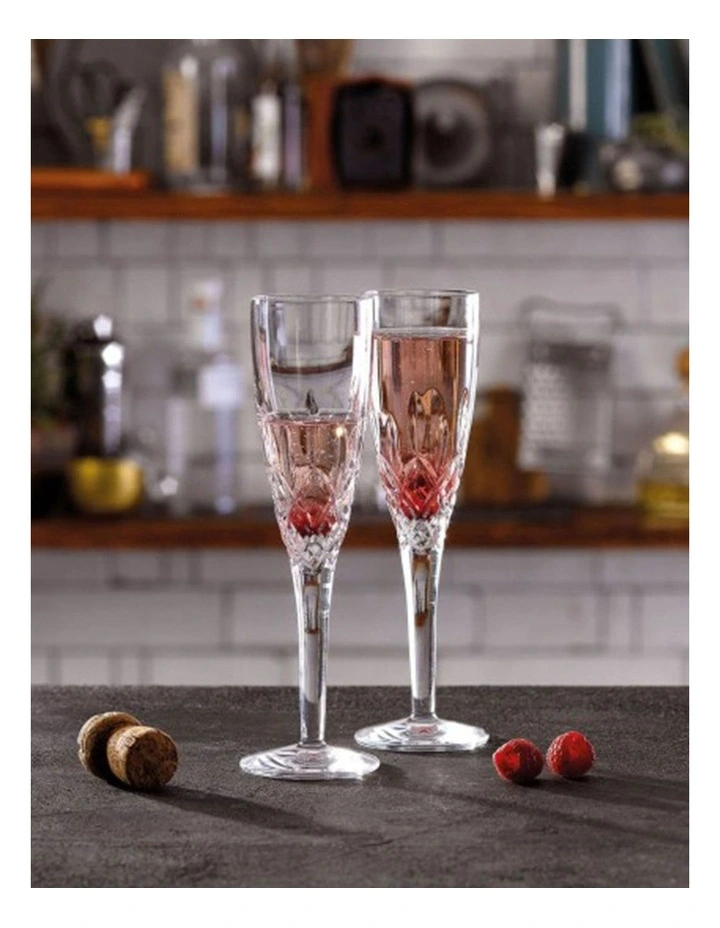 Ashmere Flute Set of 2 140ml in Glass image 6