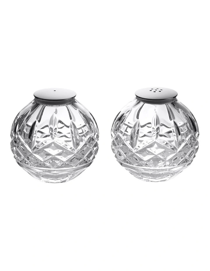 Lismore Sphere Salt And Pepper Set in Clear image 1