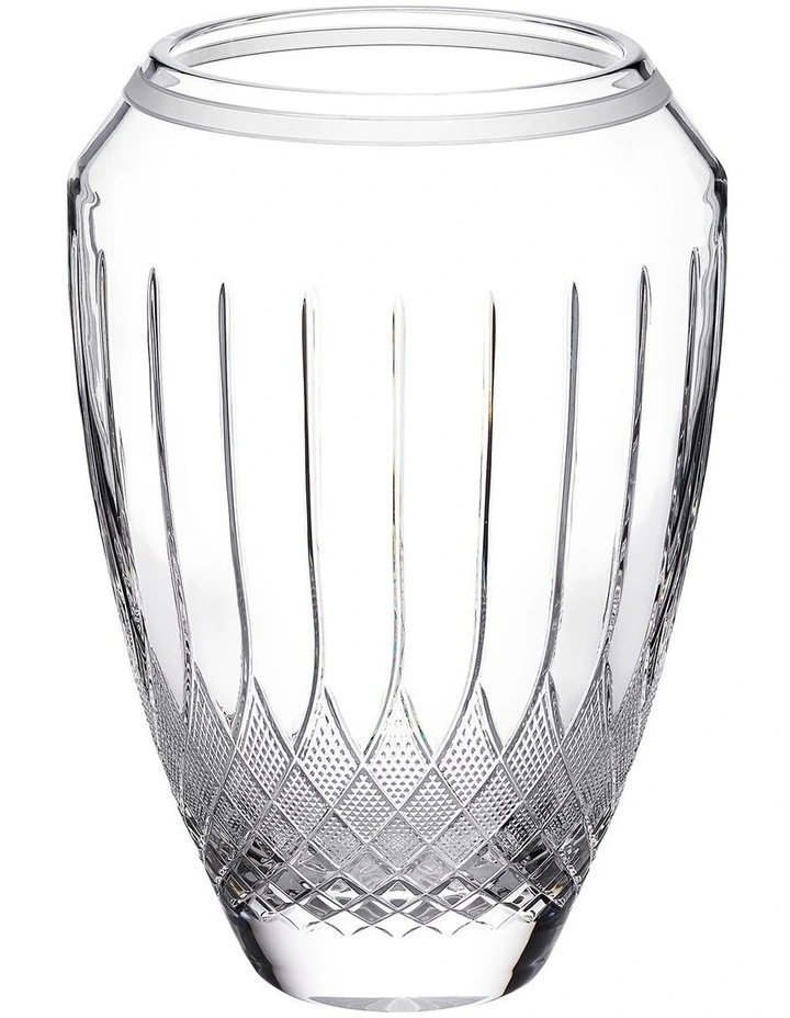 Lismore Arcus Mastercraft Vase 31cm in Clear image 1