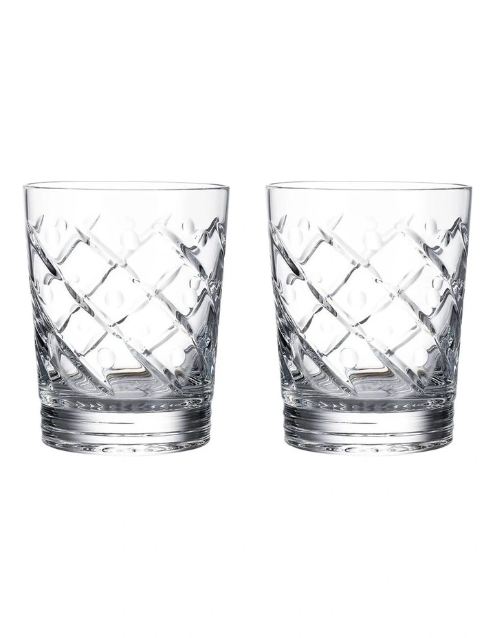 Winter Wonders Double Old Fashioned Mistletoe Set of 2 in Clear image 1