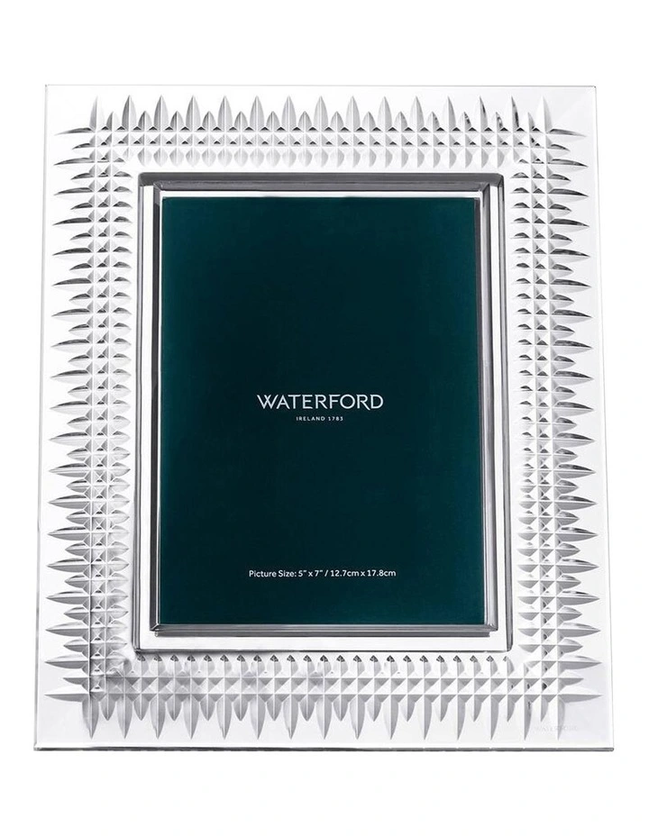 Lismore Diamond Picture Frame 5x7inch in Clear image 2