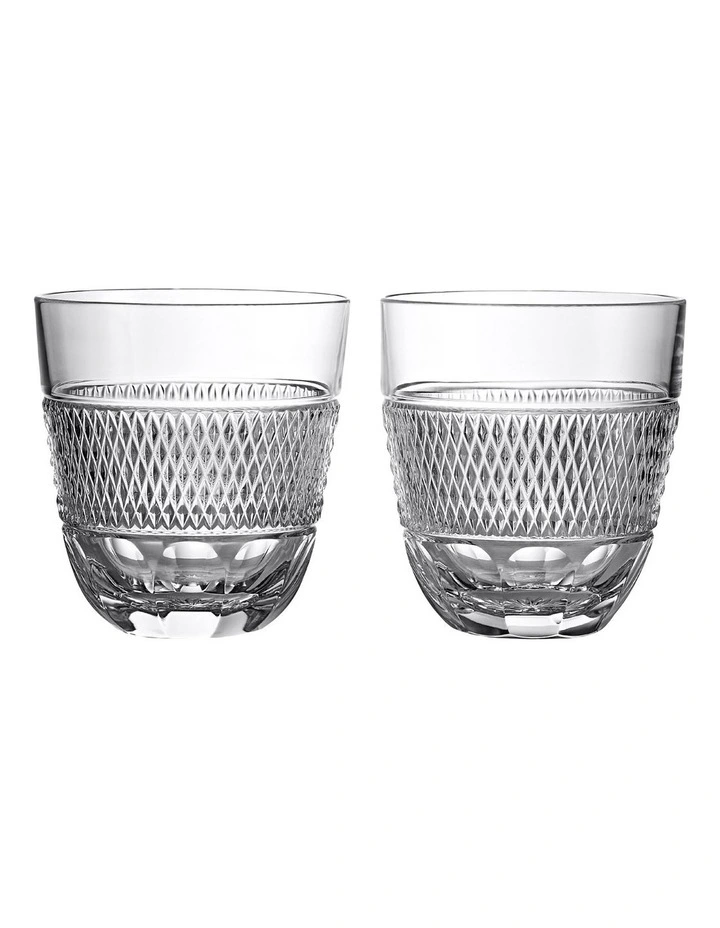 Copper Coast Mastercraft DOF Glass Set of 2 370ml in Clear image 1