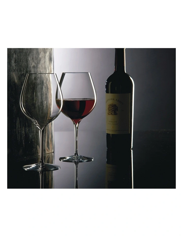 Elegance Merlot Set of 2 Wine Glass image 2