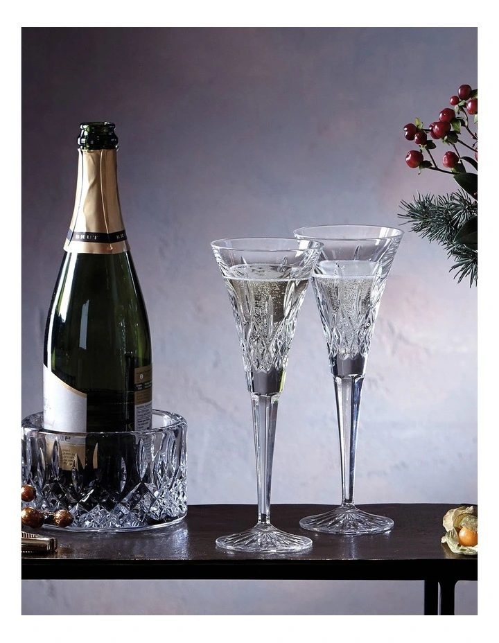 Lismore Toasting Flute Pair 210ml image 3