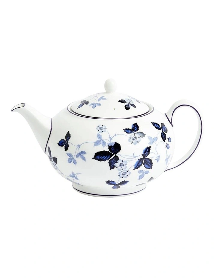 Wild Strawberry Inky Blue Teapot 800ml in Multi-colour image 1