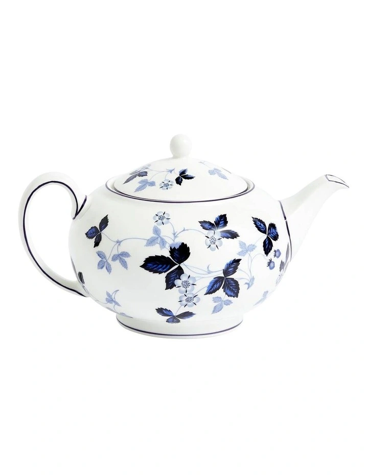 Wild Strawberry Inky Blue Teapot 800ml in Multi-colour image 4