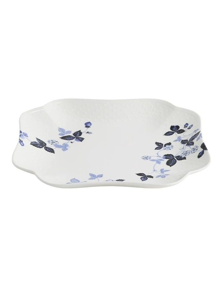 Wild Strawberry Platter 27cm in Inky Blue image 2