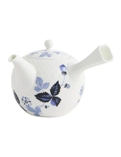 Wild Strawberry Teapot 430ml in Inky Blue