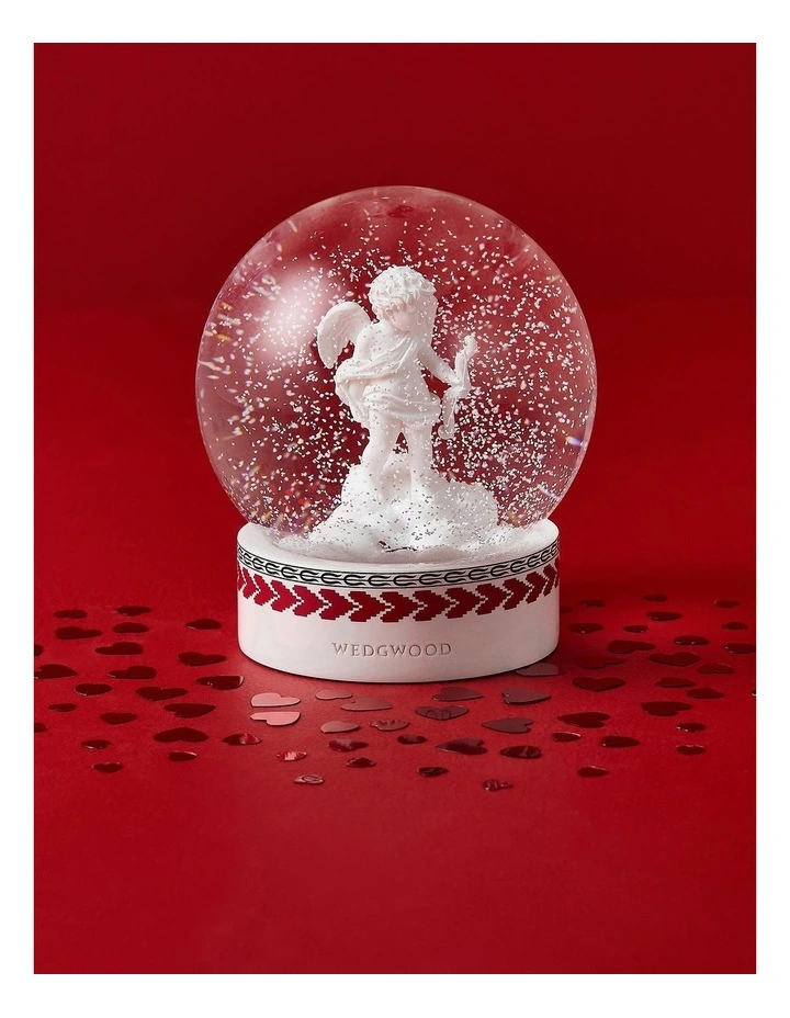 Love Snow Globe in White image 2
