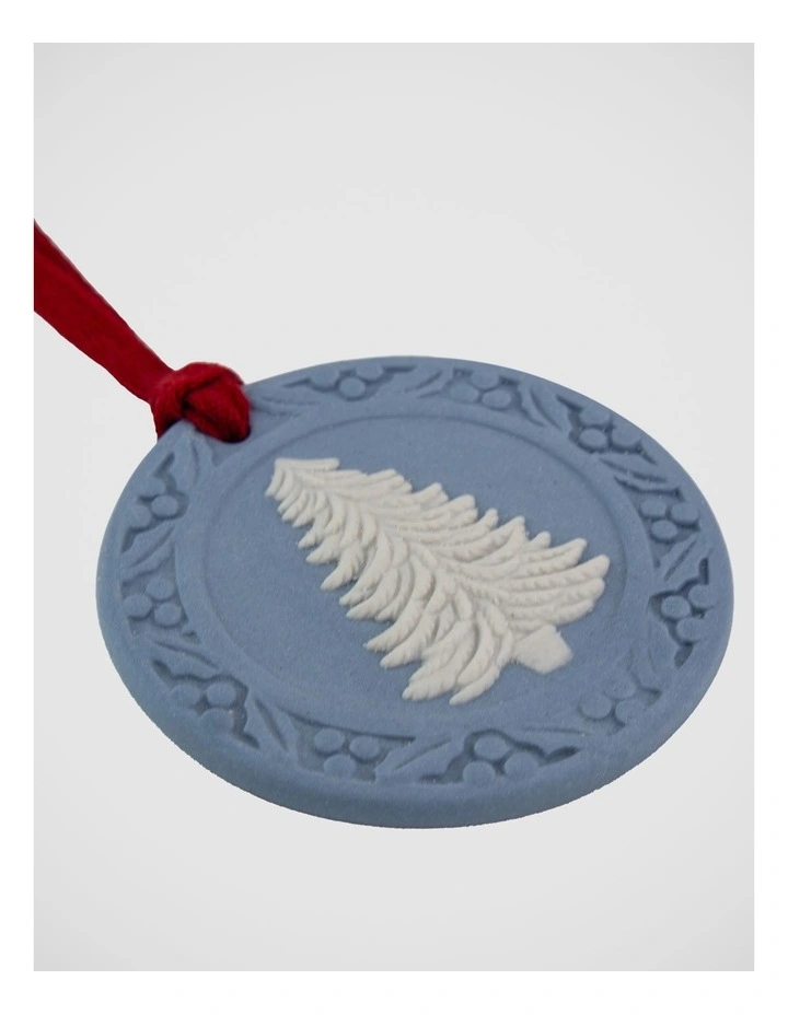 Festive Tree Ornament Blue / White image 2