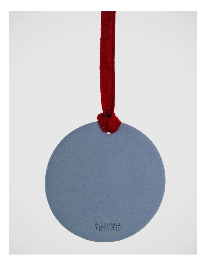 Festive Flower Ornament Blue / White image 3