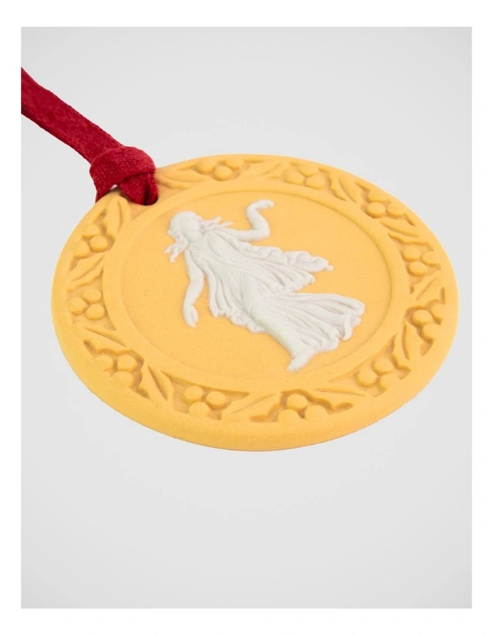 Festive Dancing Hours Ornament Cane / White image 3