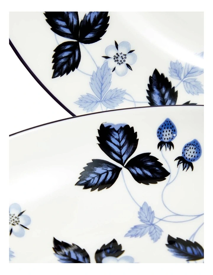 Wild Strawberry Inky Blue Dinnerware 4 Pieces in Multi image 6