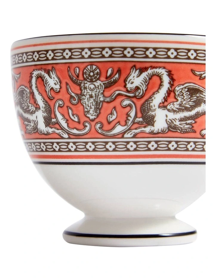 Florentine Teacup and Saucer 174ml in Salmon image 4