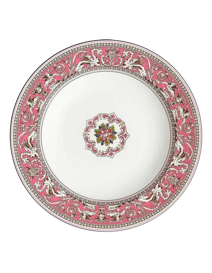 Florentine Rim Soup 22.8cm in Fuchsia image 1